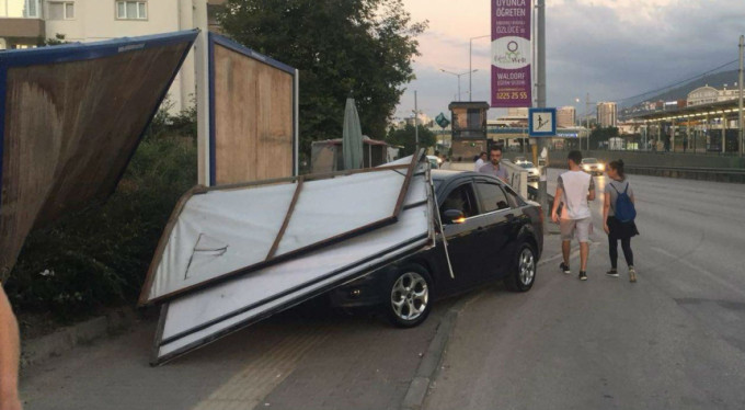 Bursa'da panik anları!