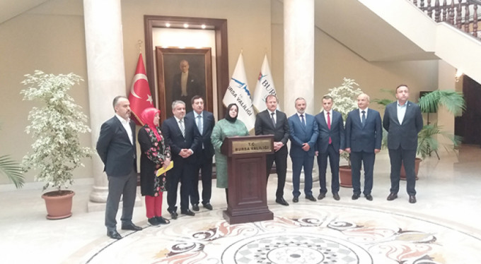 Bakan Selçuk, Bursa'da