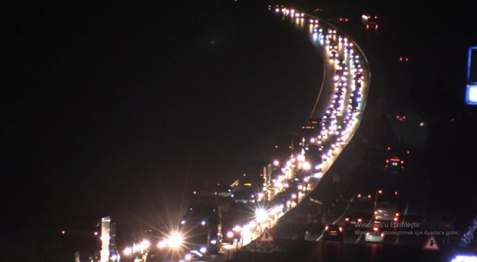 Bursa'da bayram tatili trafiği!