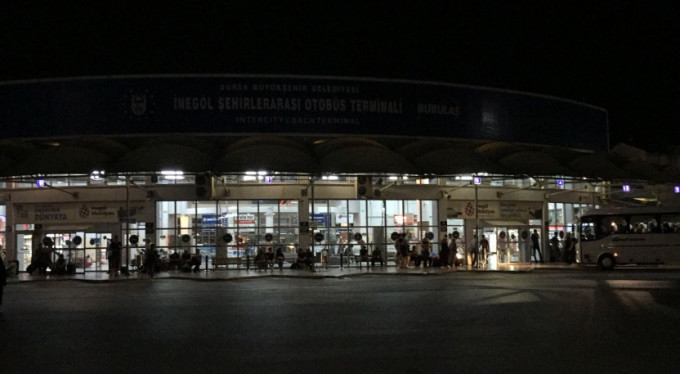 Bursa terminalinde büyük yoğunluk!