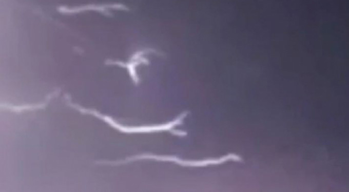 Bursa'yı şimşekler aydınlattı!