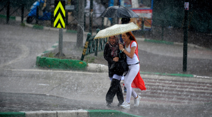 Bursa'da sağanak yağış!