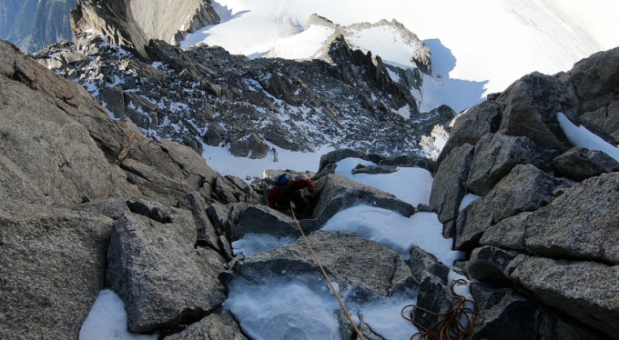 Bursalı dağcılar "Devin Dişi"ne tırmandı