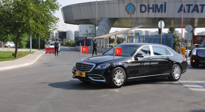 Cumhurbaşkanı Erdoğan, Kırgızistan'a gitti