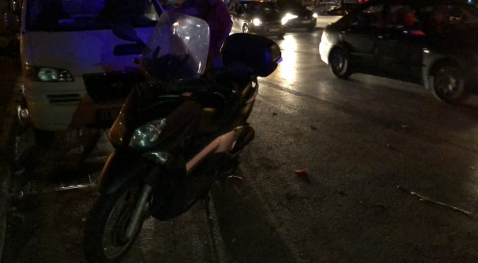 Bursa'da motosiklet kazası!