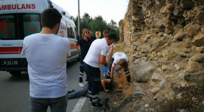 Bursa'da yürek burkan görüntüler!