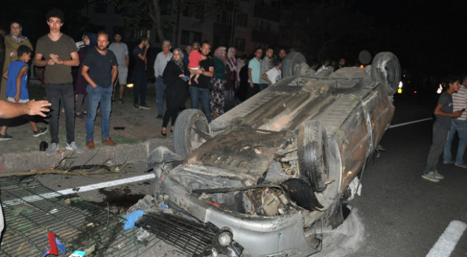 Bursa'da dehşet anları!