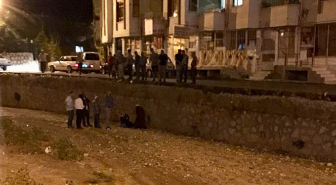 Korkulukları olmayan çaya düştü!