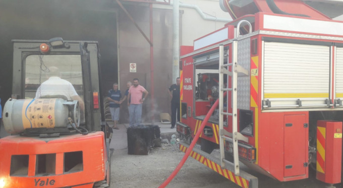 Bursa'da korkutan yangın!