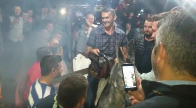 Bursa'da ilginç düğün geleneği!