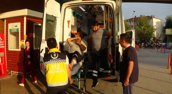 Bursa'da dehşet anları!