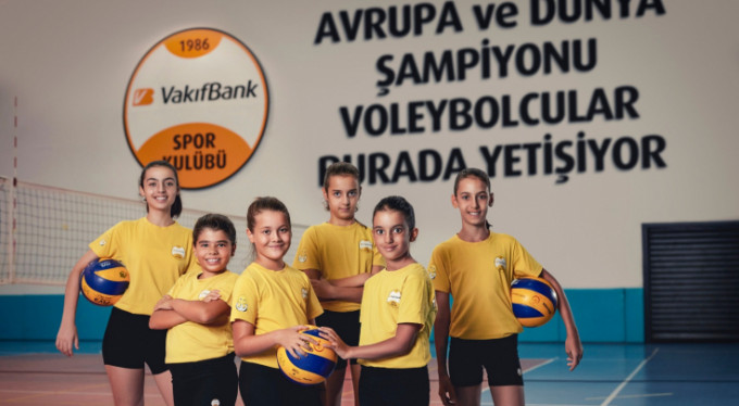 VakıfBank'tan üç yeni voleybol okulu