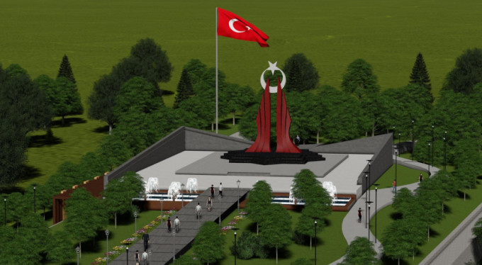 Bursa'ya şehitlik anıtı!