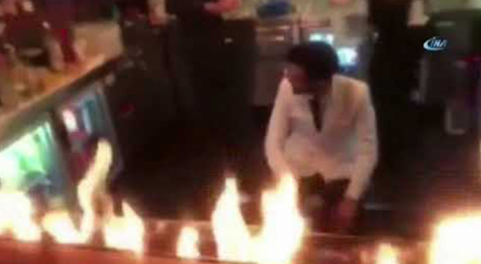 Ünlü et lokantasında alev şov faciayla bitti: 1'i ağır 6 kişi yaralandı