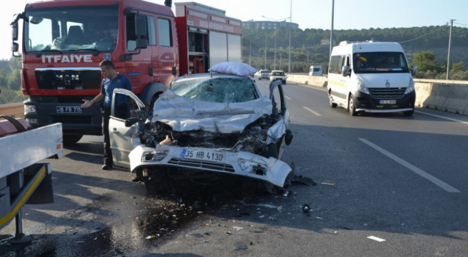 Bursa'da feci kaza: 1 yaralı