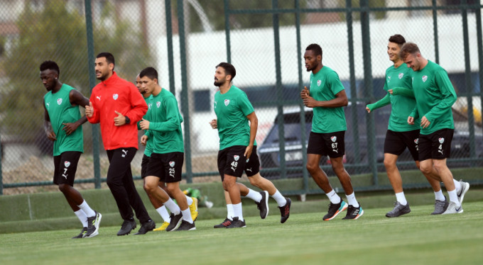 Bursaspor eksik çalıştı