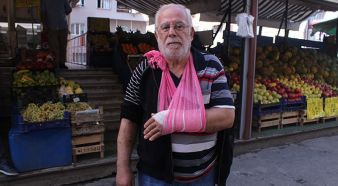 Pitbull saldırısına uğrayan yaşlı adam dehşet anlarını anlattı