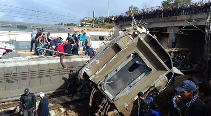 Fas'ta tren kazası: En az 10 ölü
