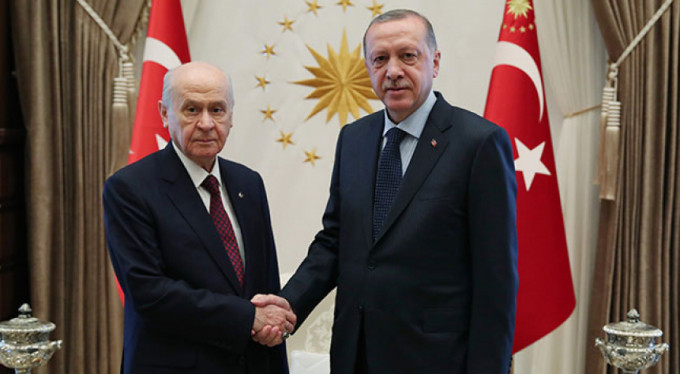 Cumhurbaşkanı Erdoğan ile Bahçeli arasındaki ittifak görüşmesi başladı