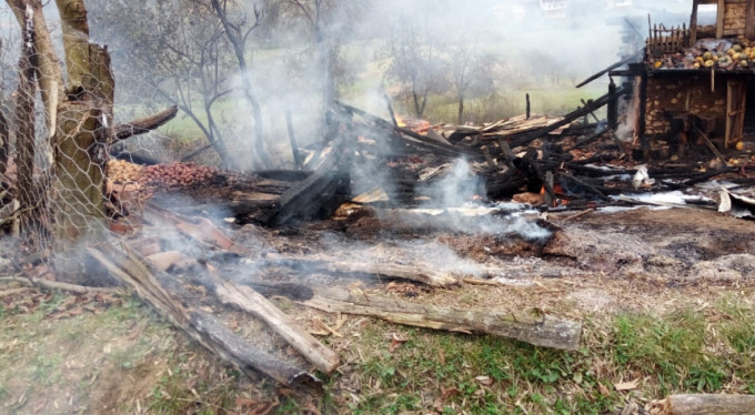 Bursa'da korkutan yangın!