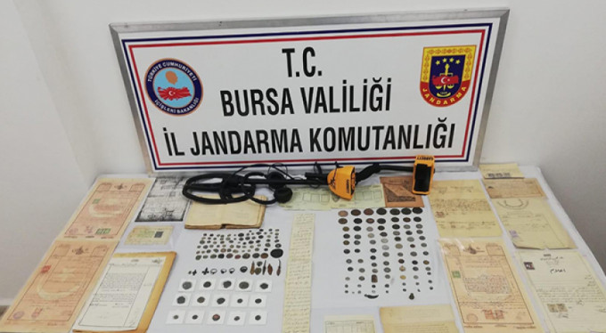 Jandarmadan tarihi eser operasyonu