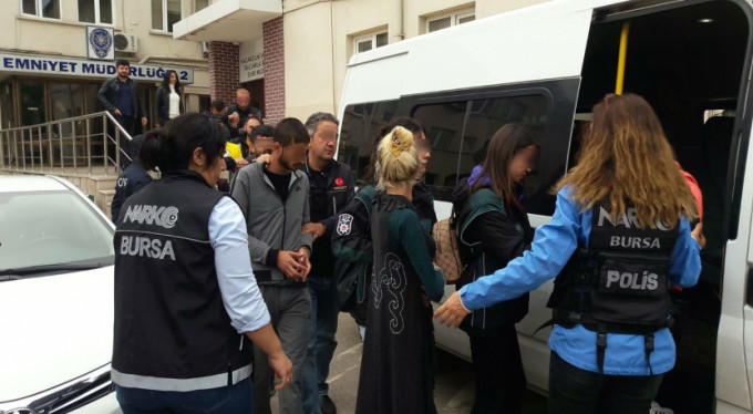 Bursa'da hareketli dakikalar!