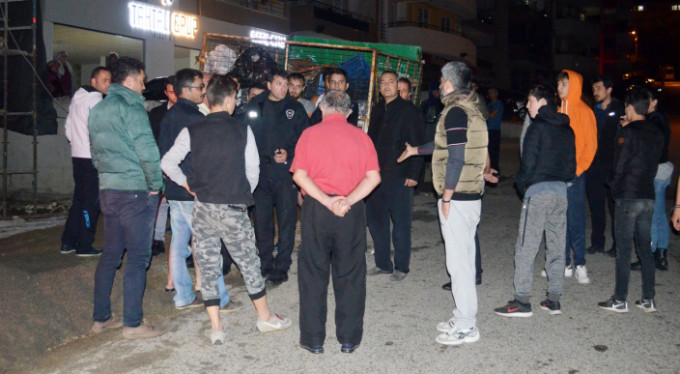 Bursa'da korku dolu anlar!