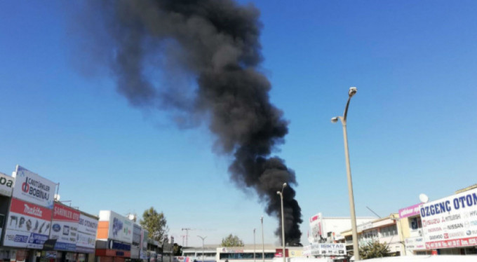 Bursa'da yangın paniği!