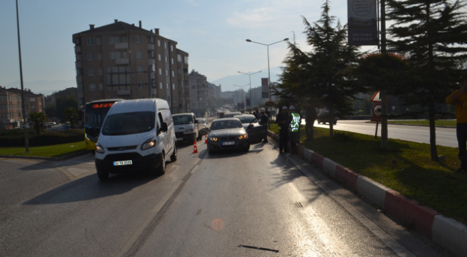 Bursa'da zincirleme kaza!