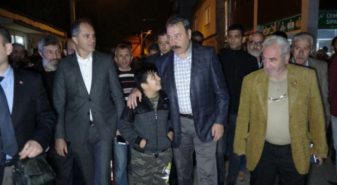 Emniyet müdürü vatandaşla bir araya geldi