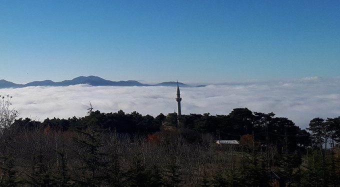 Bursa'da muhteşem manzara!