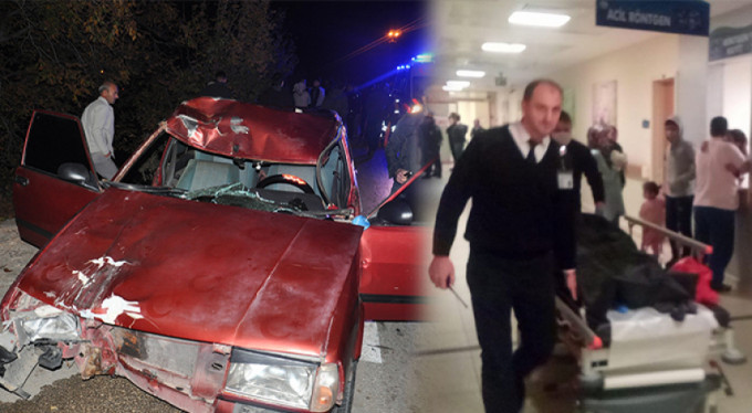 Bursa'da feci kaza! Duran motosiklete çarptı...