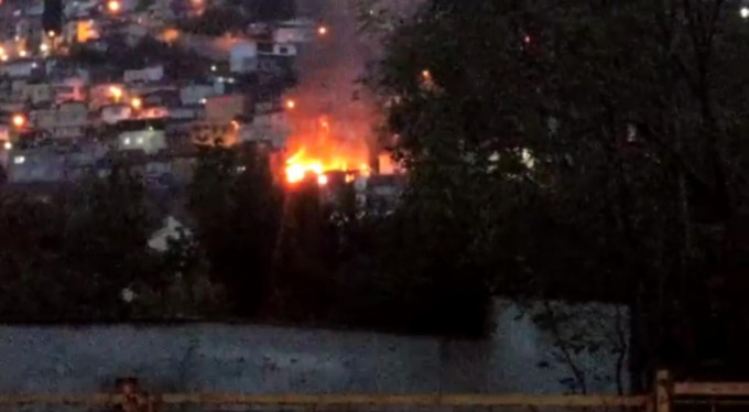 Bursa'da korkutan yangın!