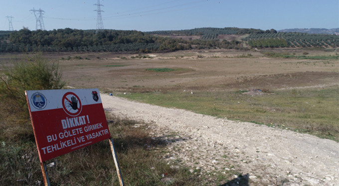 40 Yıllık gölet kurudu!