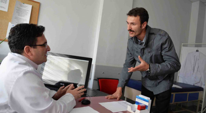 Tıp Fakültesi Hastanesi'nde "beyaz kod" tatbikatı