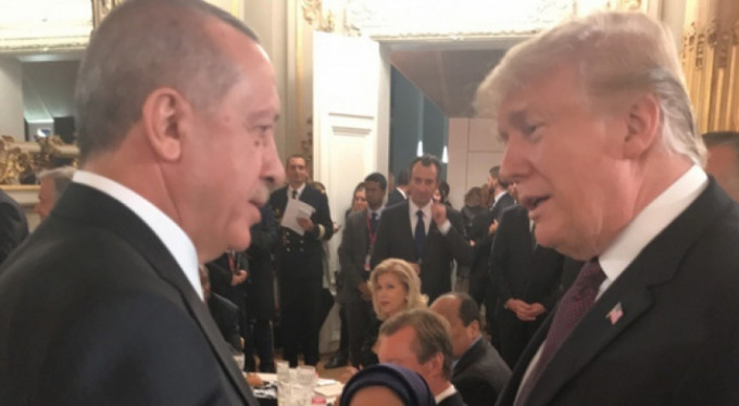 Cumhurbaşkanı Erdoğan, Trump ile görüştü