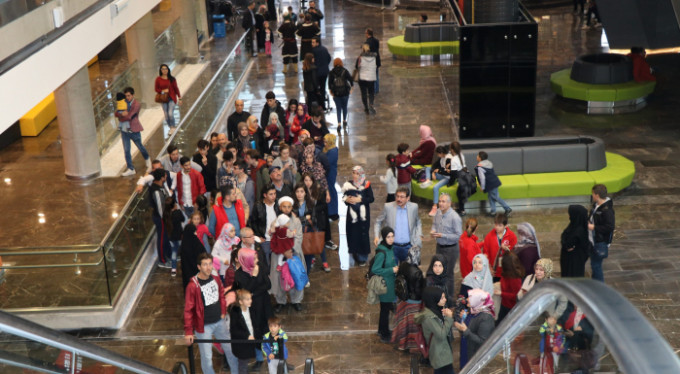 Bursalılar hafta sonu oraya akın etti!