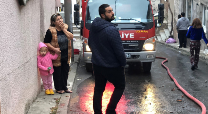 Bursa'da yangın paniği!