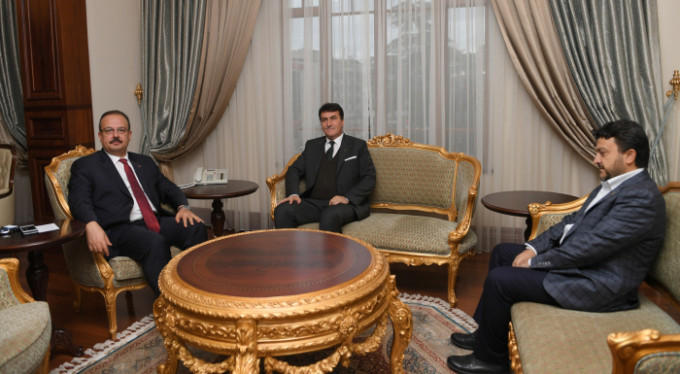 Vali Canbolat'a hayırlı olsun ziyareti