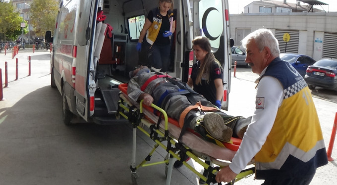 Bursa'da dehşet anları!