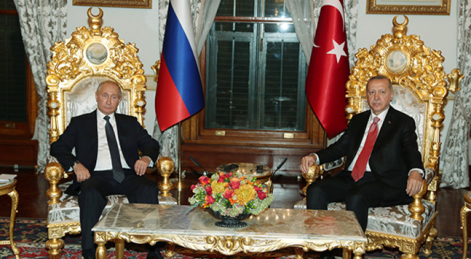 Cumhurbaşkanı Erdoğan, Rusya Devlet Başkanı Putin ile bir araya geldi