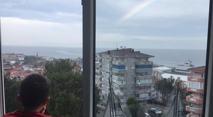 Bursa'da müthiş manzara