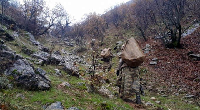 Diyarbakır'da PKK'nın kış sığınakları imha edildi