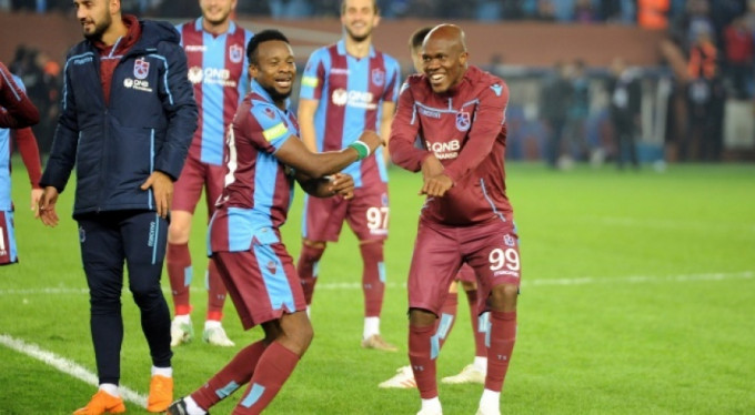Trabzonspor'un yabancılarından büyük katkı