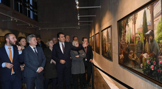 Makedonya Cumhurbaşkanı Fetih Müzesi'ne hayran kaldı