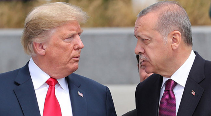 Cumhurbaşkanı Erdoğan, Trumpla görüştü!
