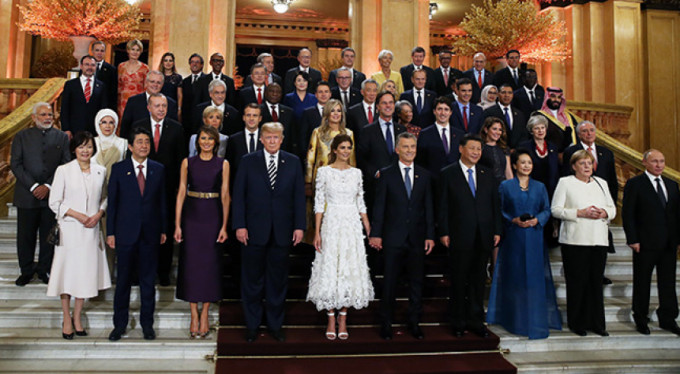 G20 liderleri yemekte buluştu