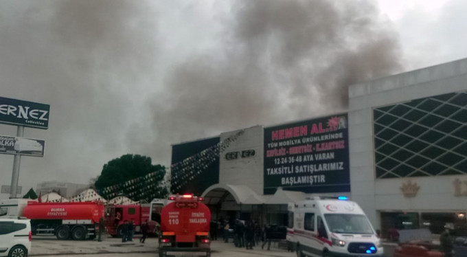 Bursa'da korku dolu anlar!