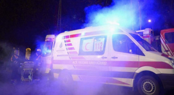İzmir'de servis otobüsü kaza yaptı! 36 yaralı