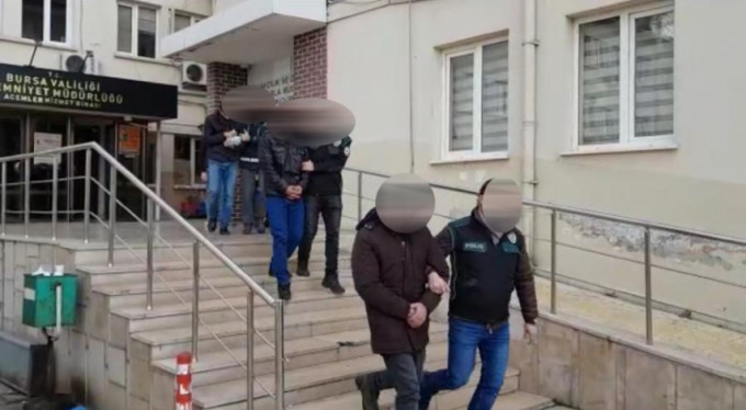 Bursa'da 17 gözaltı!